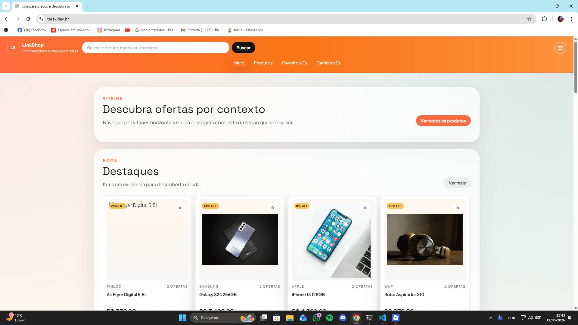 Preview do LinkShop